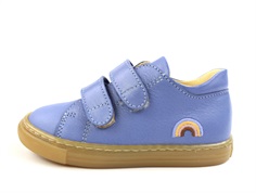 Angulus bright blue rainbow shoes